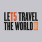 T5 Camper Lets Travel The World - Hoody
